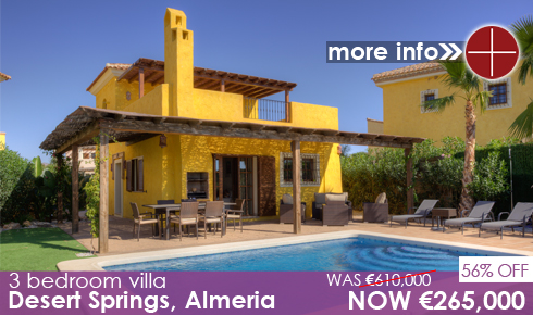 Property for Sale in Desert Springs, Almanzora, Almeria