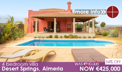 Property for Sale in Desert Springs, Almanzora, Almeria